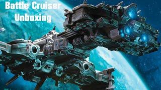 STARCRAFT BATTLECRUISER 15 INCH REPLICA FROM DARK HORSE DIRECT UNBOXING