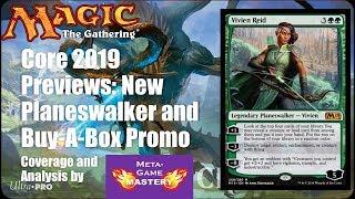 Core 2019 Previews: New Planeswalker and Buy-A-Box Promo