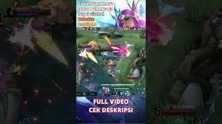 Goyangan Maut Janda Pirang Part 2 - Top Global 3 Odette #shorts #mlbb  #mobilelegends #odette #viral