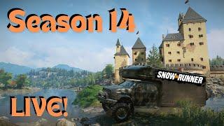 SnowRunner Season 14 Austria Is HERE! 4 New Vehicles 2 New Maps Let's Go!