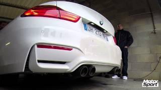 BMW M4 with AKRAPOVIC Titanium Exhaust sounds good !