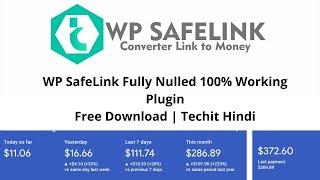 WP Safelink Fully Nulled Plugin Free Download | Wp Safelink Nulled Plugin | Techit Hindi 2020