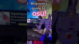 Beginner guide to osu from a “professional” #osugame #osu #guide #anime #gaming