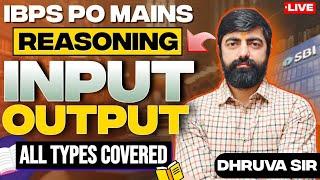 Machine Input Output, All Types Covered IBPS PO/CLERK MAINS 2025 || M3 2025 || Session - 27