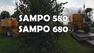 Розвезли комбайни Сампо 680 і Сампо 580 до власників. Коротке відео  під каву