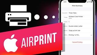 How to Print from an iPhone | How to Print using AirPrint