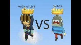 PROGAMER1342 VS SKILLS15 (KOGAMA GEOMETRY DASH)