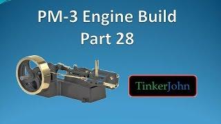 Part 28 - PM #3 Steam Engine-Drilling Cylinder Base