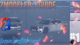 ZModeler 3 For Dummies Guide Series | Basic Walkthrough | #1