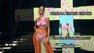 Bikini] COMO LA TRUCHA AL TRUCHO｜Gran Canaria Swim Week 2023 by MODA CÁLIDA