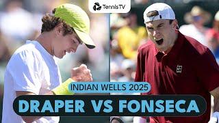 Jack Draper Begins His Indian Wells Campaign vs Fonseca! | Indian Wells 2025