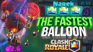 САМАЯ БЫСТРАЯ КОЛОДА С ШАРОМ / THE FASTEST DECK WITH BALLOO ! ▶ CLASH ROYALE