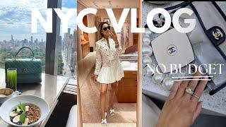 NO BUDGET LUXURY NYC SHOPPING | ALL HERMÉS LOCATIONS, CHANEL, SAKS, DIOR, THE REAL REAL