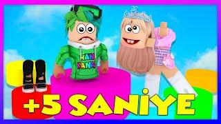 ROBLOX AMA HER 5 SANİYEDE KOMİK ŞEYLER OLUYOR  KÜBRA NİSA HAN KANAL