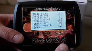 Описание и настройка металлоискателя Fortune PRO-2 / Фортуна ПРО-2