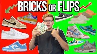 BRICKS or FLIPS June Week 4 Sneaker Releases | UNION x Jordan 4, "UNC" Dunk, Yeezy Slides, NikeSB!