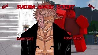 NEW SUKUNA GAROU SCRIPT TSB | FOUR ARMS, KAMUTOKE, VFX, SFX, FUGA, DISMANTLE