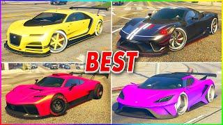 Top 10 BEST Super Cars In GTA 5 Online! (Best GTA 5 Super Cars To Buy)