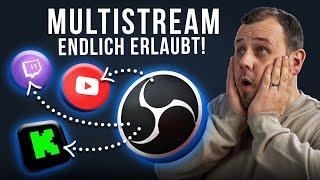 WIE ihr JETZT einen TWITCH MULTISTREAM zu YouTube und Kick einrichten könnt