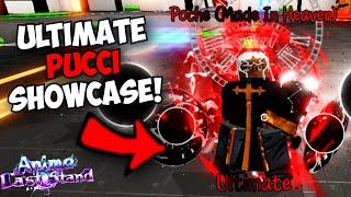 New ULTIMATE PUCCI (MADE IN HEAVEN) Avatar Showcase in Anime Last Stand!