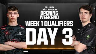 Call of Duty League Major I Qualifiers | Week 1 Day 3