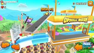 Uphill Rush Racing / Water Park Simulator / Extreme Water-Slide Races / Android Gameplay Video