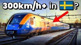 I rode Sweden’s FASTEST EVER TRAIN – it's not what you'd expect!