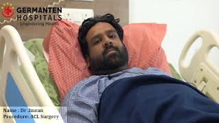 Patient Recovery Story | ACL Surgery By Dr Mir Jawad Zar Khan | Germanten Hospital