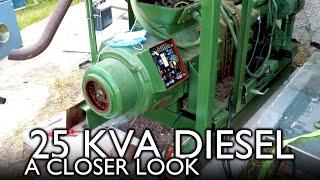 25 kVA Diesel: A closer look & some clean-up