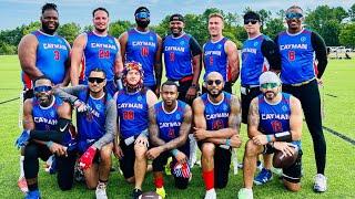 Cayman Islands Mens Flag Football National Team @ USA Flag national tournament @ Nashville Tennessee