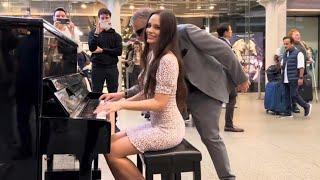 Boogie Woogie Queen Returns To The Public Piano