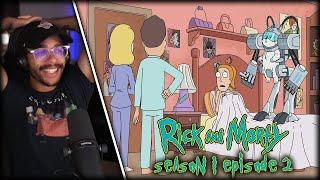 Rick and Morty: Season 1 Episode 2 Reaction! - Lawnmower Dog