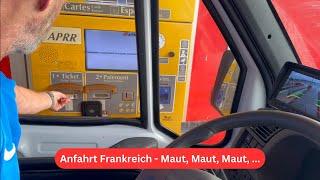 Ab in den Süden  Wohnmobil Reisebericht aktuell  Frankreich Anreise und Maut, Maut, Maut, ....