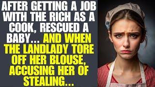 Hired As A Chef, She Saved A Child... And When Accused Of Theft, Her Employer Ripped Off Her Shirt..