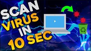 How to remove 'Virus' in 10 sec from your PC | remove virus without any antivirus | 2022 #shorts