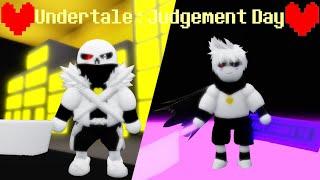 Cross Sans and X Chara Showcase Undertale Judgement Day