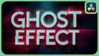 The Ghost Effect Using The Difference Mode | DaVinci Resolve |