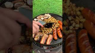 Massive Breakfast Fry Up | Over The Fire Cooking by Derek Wolf