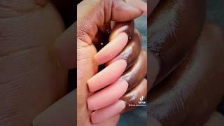  #fullsetnails #polygelnail #winternails️ #diynailsathome #skintone #explorenails #longnails