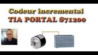 Codeur incremental TIA PORTAL S71200