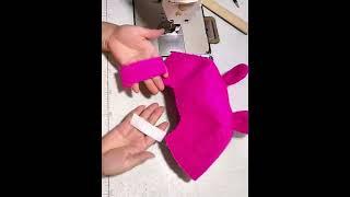 The sewing method of an octagonal hat