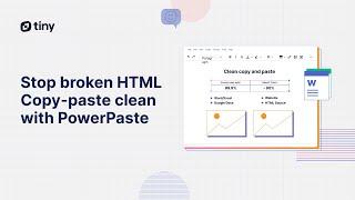 TinyMCE PowerPaste – Clean Copy/Paste Functionality