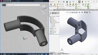 Live Proof_comparison between AutoCAD & Solidworks