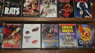 Update Video: RARE Horror Movies Blu Ray DVD Anchor Bay Blue Underground Giallo Slashers OOP