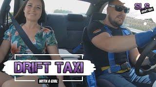 Drift taxi with a girl / We ride beautiful girls/ #39 / SLS