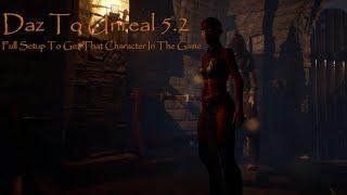 Daz To Unreal engine 5.2 Full walkthrough To Get The Character In The Game