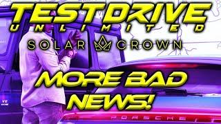 MORE Bad News for Test Drive Unlimited Solar Crown!