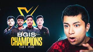 ROLEX REACTS to TEAM X SPARK WINNING BGIS GRAND FINALS