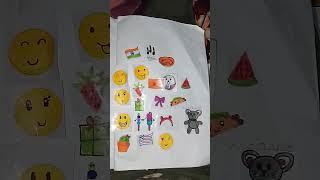 hand made sticker s #shortsviral #anshika #trending #art #viralshort #new ️️
