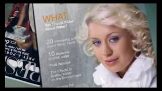Daria Orion for NOY water TV advertizing
